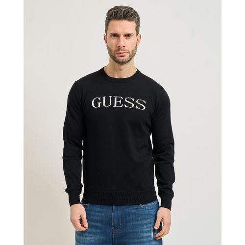 Pull Pull col rond avec logo - Guess - Modalova