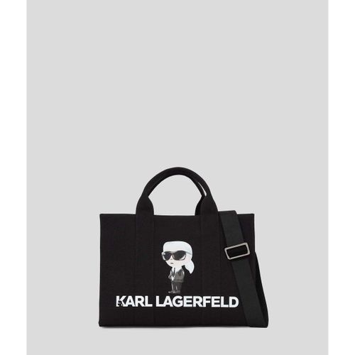 Cabas Sac Cabas Ikon Aquarelle Carré Noir - Karl Lagerfeld - Modalova