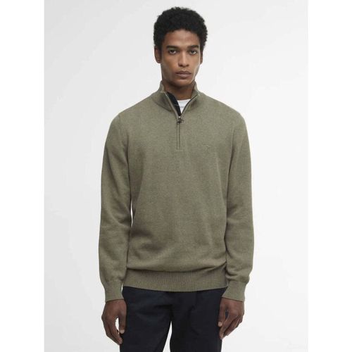 Sweatshirts Pull camionneur kaki en coton - Barbour - Modalova