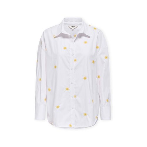 Blouses Oregon Alva Shirt - Bright White/Sun Embroidery - Only - Modalova