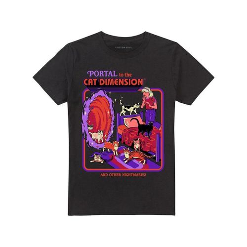 T-shirt Steven Rhodes Cat Dimension - Steven Rhodes - Modalova