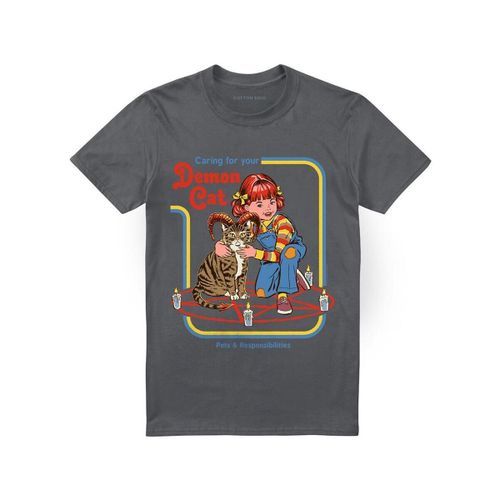 T-shirt Caring For Your Den Cat - Steven Rhodes - Modalova