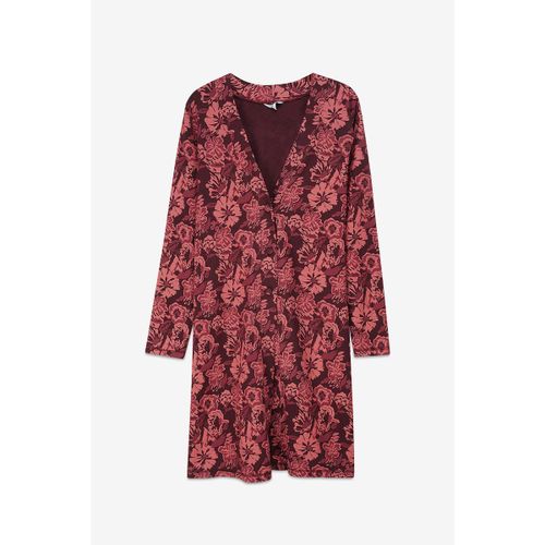 Robe courte Robe Longline Midi à Imprimé de Fleurs Sauvages - Enorsia - Modalova