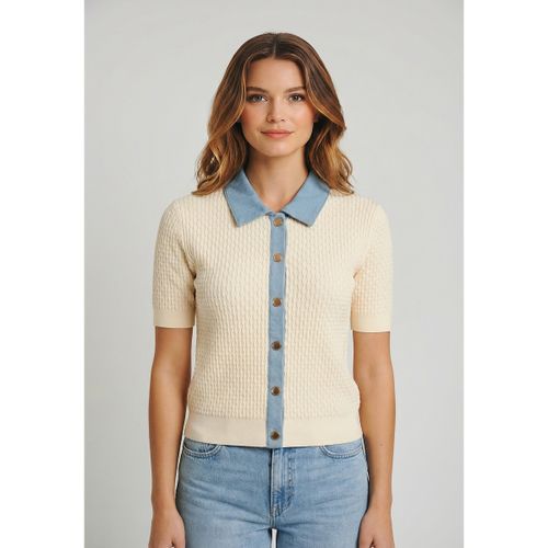 Gilet Morgan 241-mbianca - Morgan - Modalova