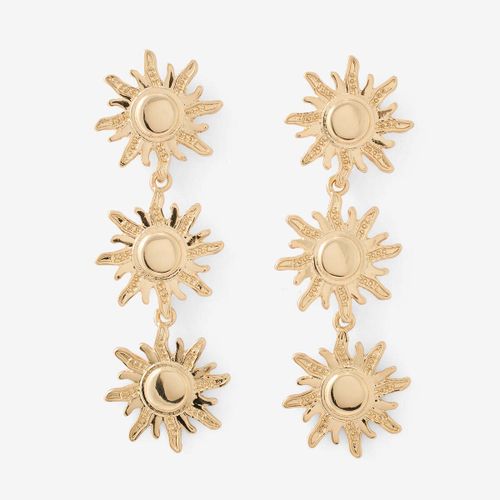 Boucles oreilles Boucles d'oreilles soleil martelés - Lollipops - Modalova