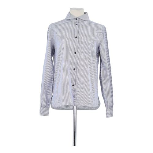 Chemise Chemise en coton bleue - Sandro - Modalova