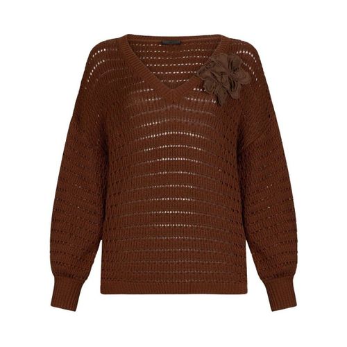 Pull Pull à broderie ajourée - Liu Jo - Modalova