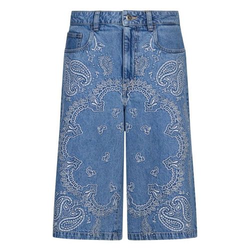 Short Bermuda en denim avec broderies - Liu Jo - Modalova