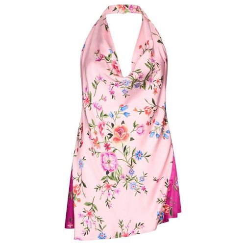 Blouses Top à fleurs en satin - Liu Jo - Modalova