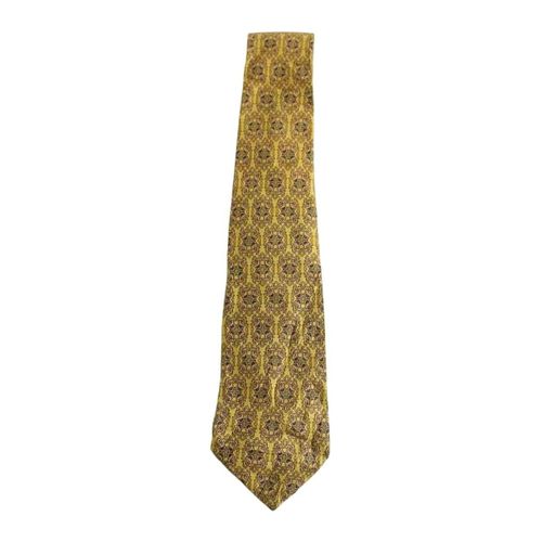 Cravates et accessoires Cravate jaune - Salvatore Ferragamo - Modalova