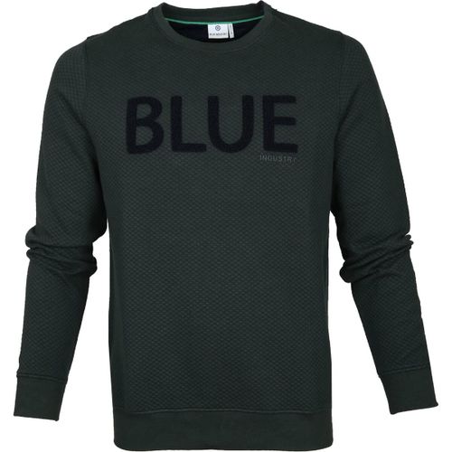 Sweatshirts Pull en maille vert - Blue Industry - Modalova