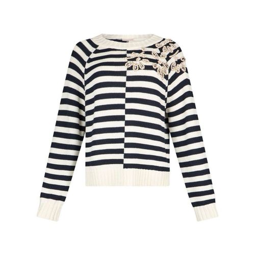 Pull Pull avec broderie de pierres - Liu Jo - Modalova