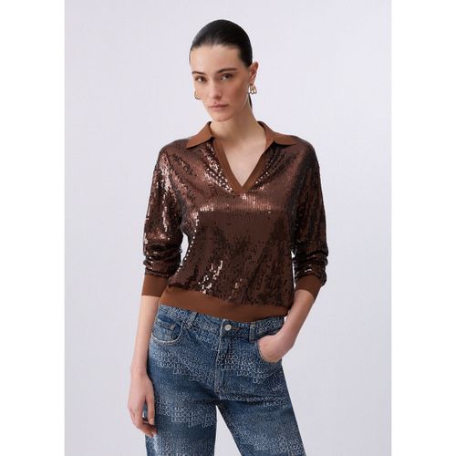 Blouses Liu Jo Pull avec paillettes - Liu Jo - Modalova