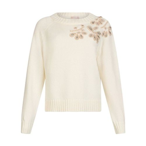 Pull Pull avec broderie de pierres - Liu Jo - Modalova