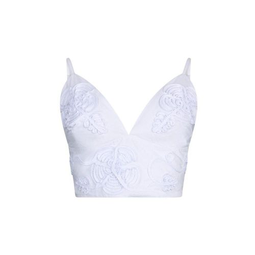 Blouses Top en popeline avec broderie - Liu Jo - Modalova