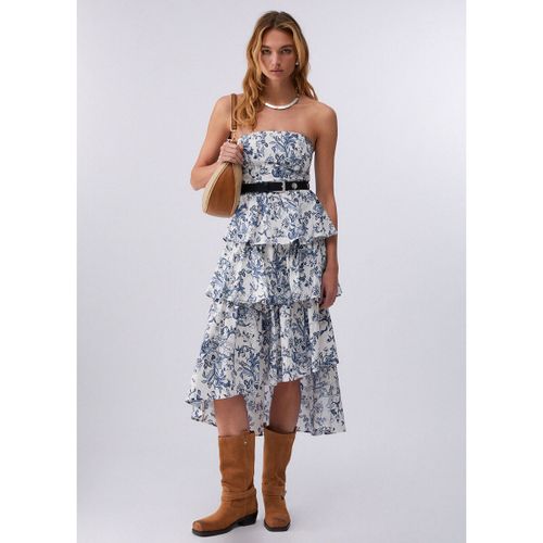 Robes midi Robe bustier asymétrique - Liu Jo - Modalova