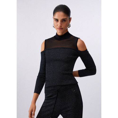 Pull Pull avec empiècements en mesh - Liu Jo - Modalova