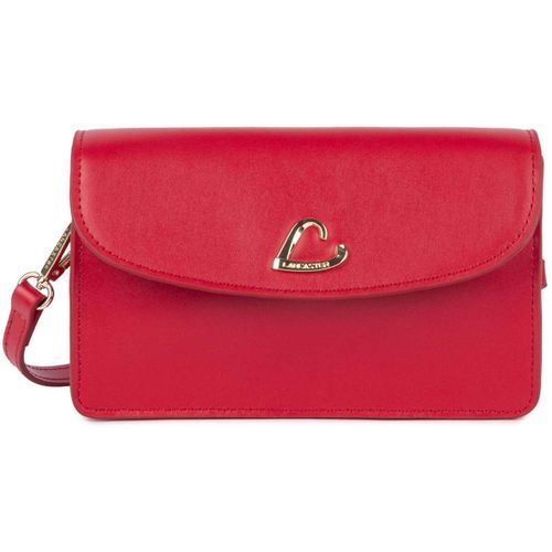 Pochette Pochette A rabat aimanté Paris Philos Rouge - LANCASTER - Modalova