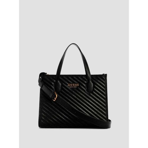 Cabas Cabas Silvana 2 Comp Tote Black - Guess - Modalova