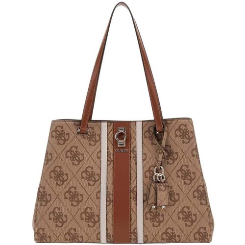 Cabas Cabas Handbag Latte Logo - Guess - Modalova