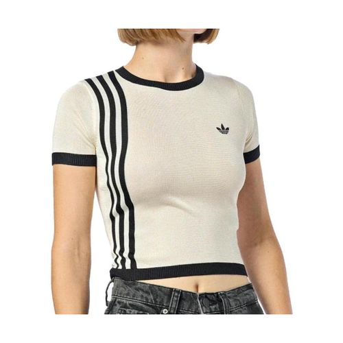 T-shirt adidas Knitted 3s Tee - adidas - Modalova