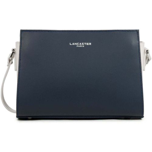 Sac a main Sac trotteur Zippée S Smooth Bleu Foncé - Ecru - LANCASTER - Modalova