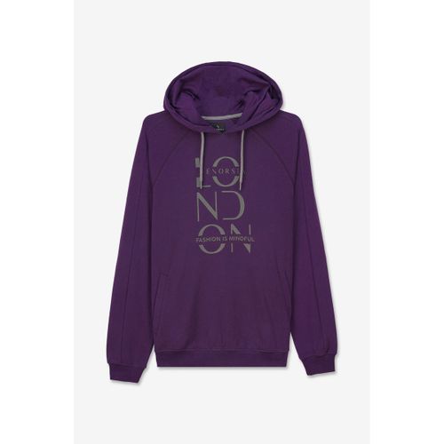 Sweatshirts à capuche Sweat à capuche manche raglan avec impression sur la poitrine - Enorsia - Modalova