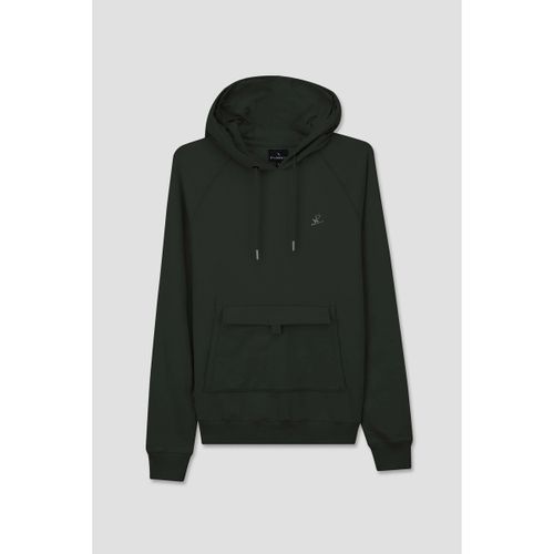 Sweatshirts à capuche Sweat à capuche avec poche kangourou et détail en rabat - Enorsia - Modalova