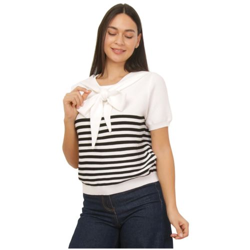 Blouses Pulls - Blanc - La Modeuse - Modalova