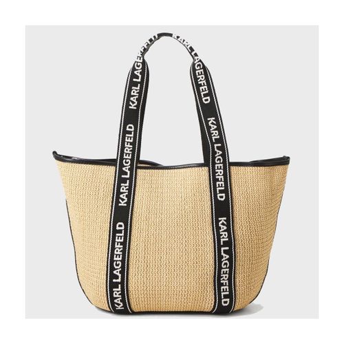 Sac a main K/essential Raffia Bag - Karl Lagerfeld - Modalova