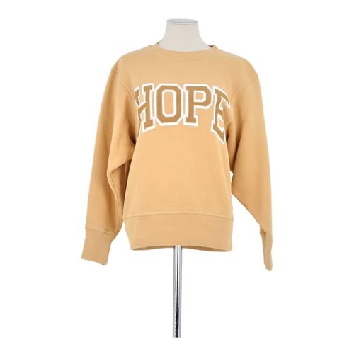 Sweatshirts Pull en coton jaune - Sandro - Modalova