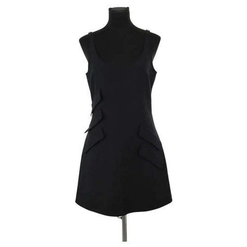 Robe courte Versace Robe noire - Versace - Modalova