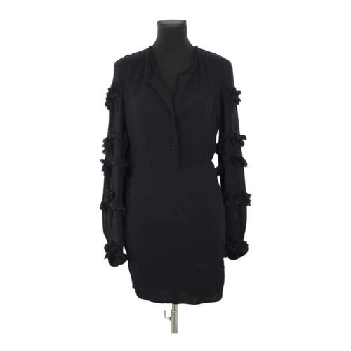 Robe courte Robe en coton noire - Isabel Marant - Modalova
