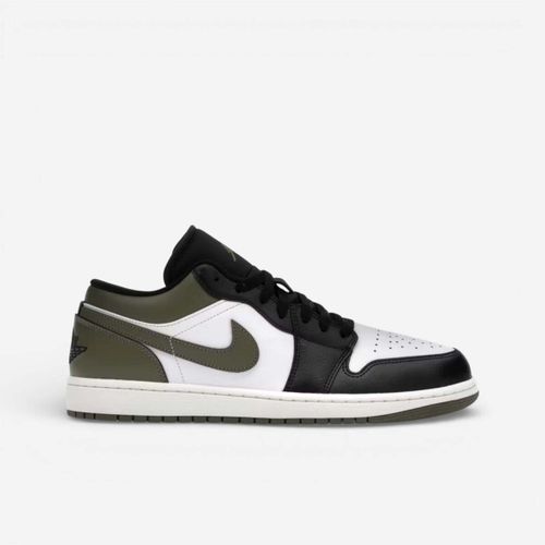 Baskets basses Jordan 1 Low Black Toe Medium Olive - Nike - Modalova