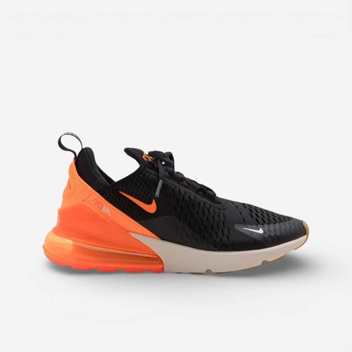 Baskets basses Air Max 270 Black Phantom Total Orange - Nike - Modalova
