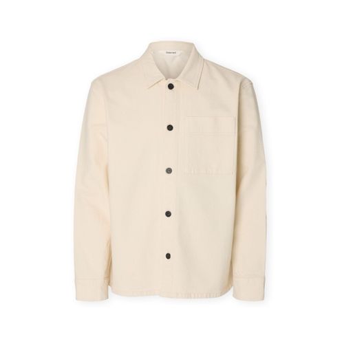 Surchemises Regular-Jake Jacket - Ecru - Selected - Modalova