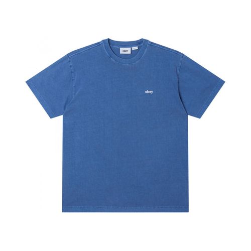 T-shirt Lowercase pigment tee ss - Obey - Modalova