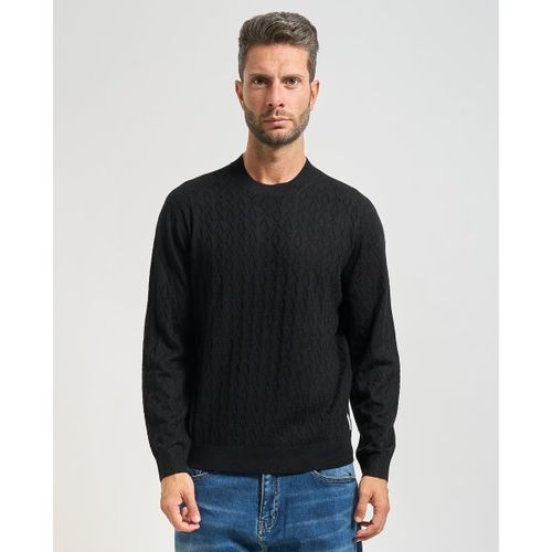 Pull Pull à motif ondulé - EAX - Modalova