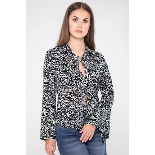 Blouses Blouse viscose à devant ouvert noué - Enorsia - Modalova