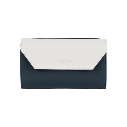 Portefeuille Compagnon Ref 39936 Bleu fonce ecru 19*1 - LANCASTER - Modalova