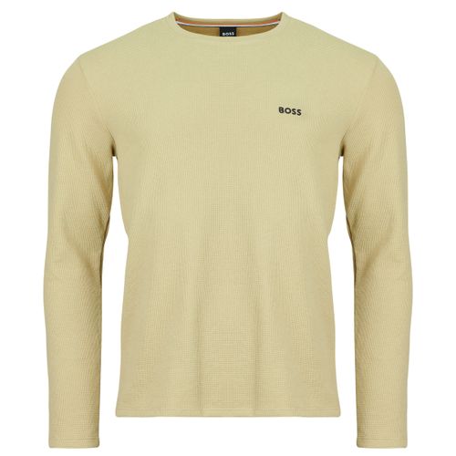 T-shirt BOSS Waffle LS-Shirt - BOSS - Modalova