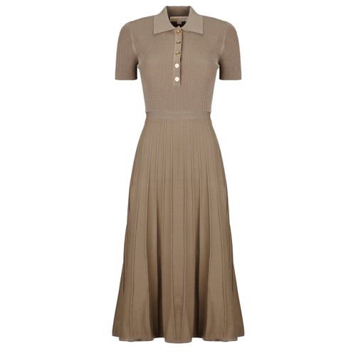 Robe FIT N FLARE POLO SS MIDI - MICHAEL Michael Kors - Modalova