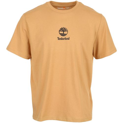 T-shirt Print Stack Logo Short Ltbrn - Timberland - Modalova