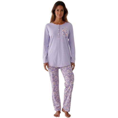 Ensembles de pyjama by - Pyjama en maille pur coton - Daxon - Modalova