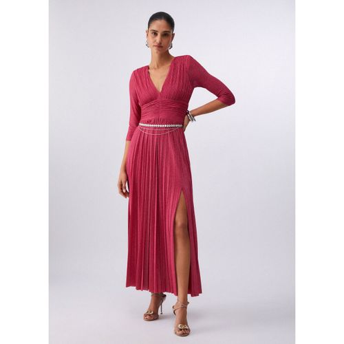 Robe Robe longue plissée en lurex - Liu Jo - Modalova