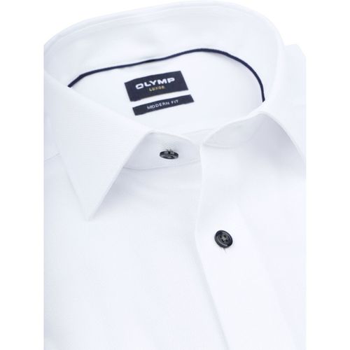 Chemise Chemise Luxor Structure Blanche - Olymp - Modalova