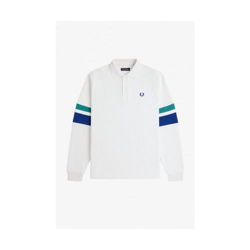 Polo - TIPPED SLEEVE COLLARED SWEAT - Fred Perry - Modalova