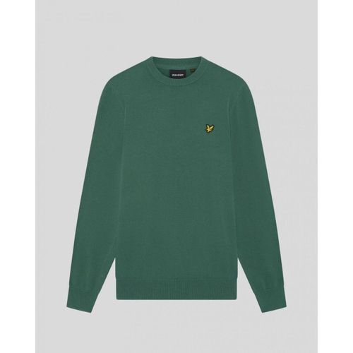 Pull KN2136V COTTON CREW-W130 EVERGLADE - Lyle & Scott - Modalova