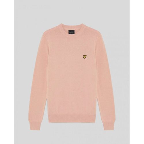 Pull KN2136V COTTON CREW-Y120 PINK GRAPEFRUIT - Lyle & Scott - Modalova