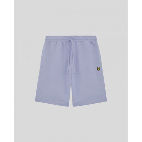 Short ML414VOGT PLAIN SWEATSHORT-Y128 BUBBLE BLUE - Lyle & Scott - Modalova